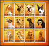 Buriatia Republic 2001 Dogs #2 (various breeds) perf sheetlet containing complete set of 12 values, unmounted mint