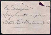 Great Britain 1907 Letter from PRINCESS CHRISTIAN to the Lady Southampton inviting her to luncheon with Madame d'Erlanger and some friends, complete with envelope which has been roughly opened. (Lady Ismay Southampton was Lady-in-……Details Below