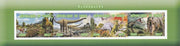 Congo 2017 Dinosaurs #2 imperf sheetlet containing 4 values unmounted mint. Note this item is privately produced and is offered purely on its thematic appeal