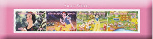 Congo 2017 Snow White perf sheetlet containing 4 values unmounted mint. Note this item is privately produced and is offered purely on its thematic appeal