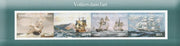 Congo 2017 Paintings of Ships imperf sheetlet containing 4 values unmounted mint. Note this item is privately produced and is offered purely on its thematic appeal