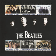 Chad 2017 The Beatles perf sheetlet containing 6 values unmounted mint. Note this item is privately produced and is offered purely on its thematic appeal. .