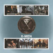 Central African Republic 2016 X-Men #1 perf sheetlet containing 6 values unmounted mint. Note this item is privately produced and is offered purely on its thematic appeal