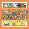 Central African Republic 2015 Pokemon #2 (orange background) imperf sheetlet containing 6 values unmounted mint. Note this item is privately produced and is offered purely on its thematic appeal