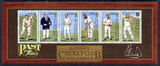 Guernsey - Alderney 1997 Anniversary of Cricket in Alderney perf m/sheet unmounted mint, SG MS A101