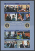 Chad 2019 Presidential Visits of Donald Trump imperf sheetlet containing 8 values unmounted mint. Note this item is privately produced and is offered purely on its thematic appeal, it has no postal validity