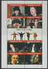 Chad 2019 The Beatles perf sheetlet containing 8 values unmounted mint. Note this item is privately produced and is offered purely on its thematic appeal, it has no postal validity