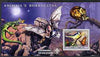 St Thomas & Prince Islands 2007 Animals & Butterflies #2 large perf s/sheet containing 1 value (Scout logo in background) unmounted mint