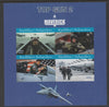 Madagascar 2020 Top Gun 2 - Maverick imperf sheetlet containing 4 values unmounted mint.