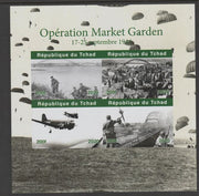 Chad 2020 Operation Market Garden imperf sheetlet containing 4 values unmounted mint.