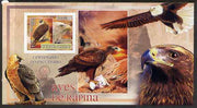 Guinea - Bissau 2007 Birds of Prey - Eagles large imperf s/sheet containing 1 value (Scout logo in background) unmounted mint