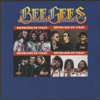 Chad 2020 Bee Gees imperf sheetlet containing 4 values unmounted mint. Note this item is privately produced and is offered purely on its thematic appeal