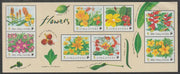 Singapore 1998 Flowers perf sheetlet containing 8 values unmounted mint, SG MS957