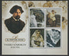 Benin 2018 Russian Painters - Vassil Surikov perf sheet containing four values unmounted mint
