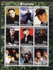 Kyrgyzstan 2000 Boyzone perf sheetlet containing 9 values unmounted mint