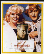 Turkmenistan 2001 Jack Lemmon perf s/sheet unmounted mint. Note this item is privately produced and is offered purely on its thematic appeal