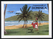 Dominica 1988 Reunion 88 Tourism m/sheet unmounted mint, SG MS 1125