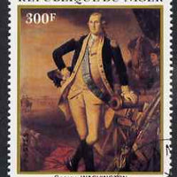 Niger Republic 1982 50th Birth Anniversary of George Washington 300f (from Celebrities Anniversaries set) superb cto used, SG 888