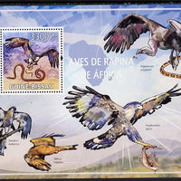 Guinea - Bissau 2009 African Birds of Prey perf s/sheet unmounted mint