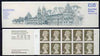 Great Britain 1981 Museums #1 (Natural History) £1.15 booklet complete with cyl number in margin at left SG FI3A