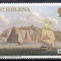 St Helena 1976 Aquatints definitive £1 St Helena in 1815, unmounted mint SG 330A