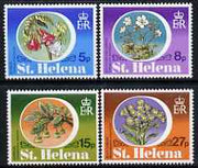 St Helena 1981 Endemic Plants perf set of 4 unmounted mint SG 369-72