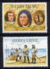 Sierra Leone 1992 Anniversaries & Events - Columbus perf set of 2 unmounted mint SG 1950-51*