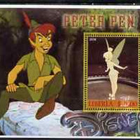 Liberia 2006 Walt Disney - Peter Pan perf m/sheet fine cto used