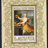Hungary 1969 Paintings in National Gallery #6 m/sheet (Pomona by Fuchs) unmounted mint SG MS 2456 (mi Bl 71)