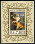 Hungary 1969 Paintings in National Gallery #6 m/sheet (Pomona by Fuchs) unmounted mint SG MS 2456 (mi Bl 71)