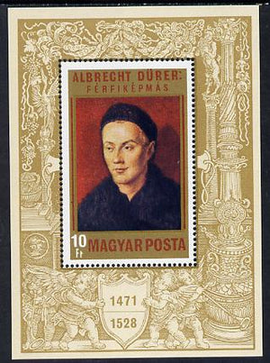 Hungary 1971 Paintings (Albert Durer) m/sheet SG MS 2592 (mi Bl 81)