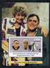 Gugh (Isles Of Scilly) 1995 35th Anniversary of Coronation Street perf souvenir sheet (Jack & Vera Duckworth) £2 value unmounted mint