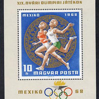 Hungary 1968 Olympic Games m/sheet unmounted mint SG MS 2382