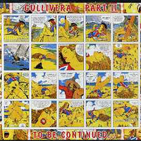 Benin 2003 Gullivera's Travels #02 - (Strip Cartoon) imperf sheetlet of 20 (2 values + 18 labels) unmounted mint
