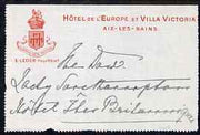 Great Britain 1907 Letter sheet from PRINCESS CHRISTIAN to the Lady Southampton inviting her to luncheon with Madame d'Erlanger. (Lady Ismay Southampton was Lady-in-Waiting to Queen Victoria from 1878 until her death in 1901 and c……Details Below