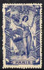 Cinderella - France 1900 International Exhibition, Paris, perf label #3 in blue, fine with full gum