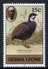 Sierra Leone 1980-82 Birds - Blue Quail 15c (with 1982 imprint date) unmounted mint SG 628B*