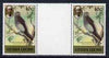 Sierra Leone 1983 Grey Parrot 10c (with 1983 imprint) unmounted mint gutter pair SG 765