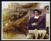 Malawi 2006 In Memoriam - Christopher Columbus perf m/sheet unmounted mint