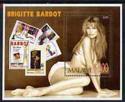 Malawi 2006 Brigitte Bardot perf m/sheet unmounted mint