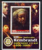 Mali 2006 400th Birth Anniversary of Rembrandt with Rotary logo perf m/sheet unmounted mint