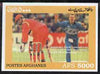 Afghanistan 1999 Cricket #4 imperf m/sheet (Alistair Campbell of Zimbabwe & Dion Nash of England) unmounted mint