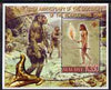 Malawi 2006 Discovery of Neanderthal Man perf m/sheet #2 with Scout Logo unmounted mint