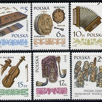Poland 1984 Musical Instruments (1st series) set of 6 unmounted mint SG 2914-19