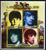 Djibouti 2006 The Beatles perf sheetlet containing 4 values unmounted mint