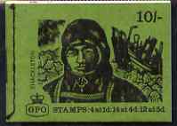Great Britain 1968-70 Explorers - Shackleton 10s booklet (Nov 1969) complete and fine, SG XP10