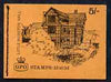 Great Britain 1968-70 English Homes - Little Moreton Hall 5s booklet (Feb 1969) complete and fine SG HP27