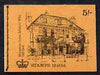 Great Britain 1968-70 English Homes - Mompesson House 5s booklet (Oct 1969) complete and fine SG HP31