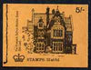 Great Britain 1968-70 English Homes - The Vineyards 5s booklet (June 1970) complete and fine SG HP35