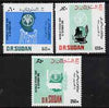 Sudan 1983 World Food Day perf set of 3 unmounted mint, SG 399-401
